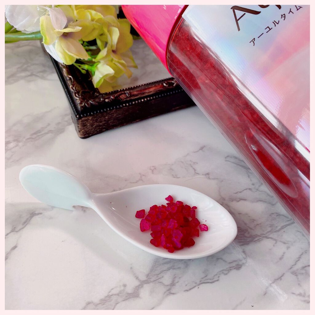 Ayur Time（アーユルタイム） フランキンセンス＆サンダルウッドの香り 40g/アーユルタイム/無機塩系入浴剤を使ったクチコミ（3枚目）