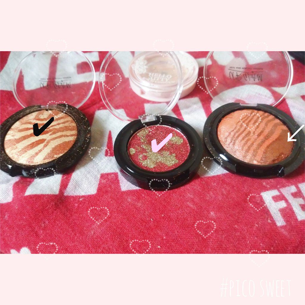 UR GLAM　EYE & CHEEK COLOR ヌーディブラウン/U R GLAM/単色アイシャドウを使ったクチコミ（2枚目）