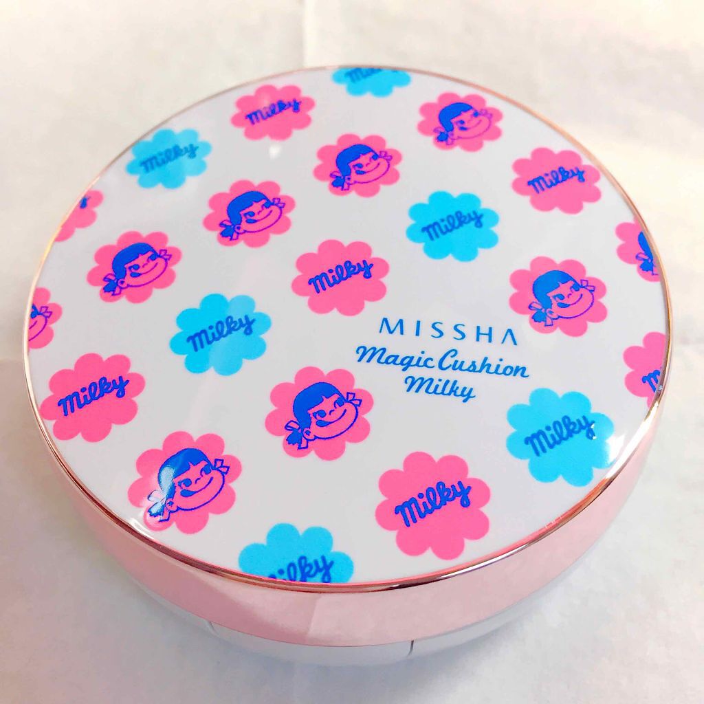 M クッションベース(ミルキー)/MISSHA/化粧下地を使ったクチコミ(1枚目)