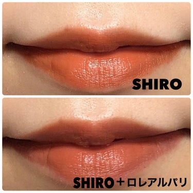 ジンジャーリップスティック/SHIRO/口紅を使ったクチコミ（4枚目）