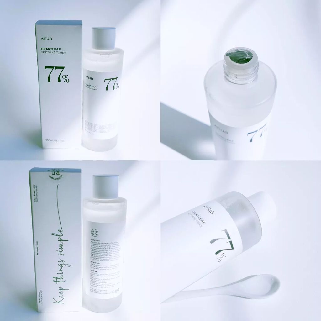 ドクダミ 77 スージングトナー/Anua/化粧水を使ったクチコミ（2枚目）