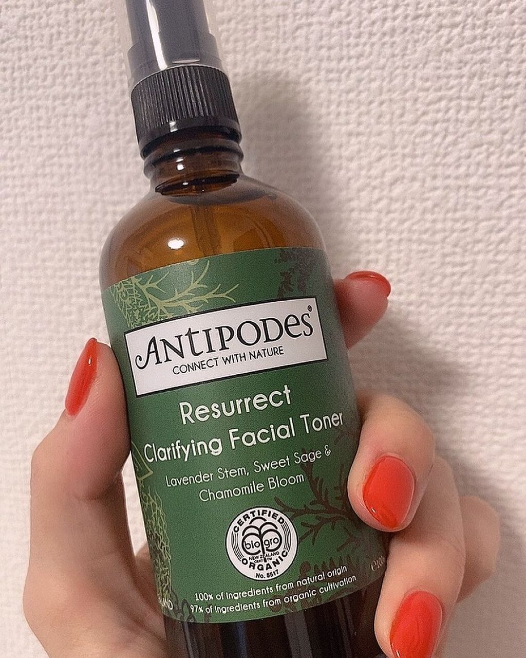 リザレクト フェイシャルトナー /Antipodes/ミスト状化粧水を使ったクチコミ(1枚目)