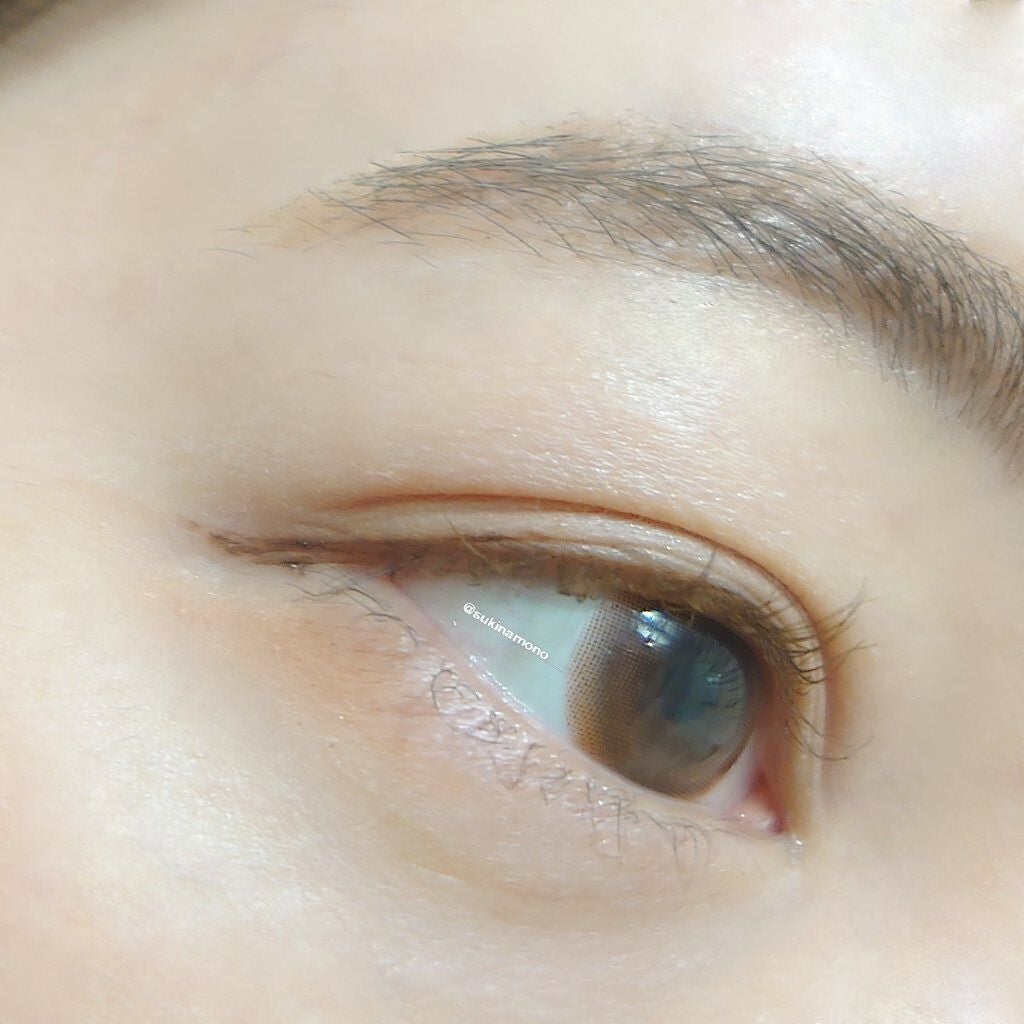 エバーカラーワンデーナチュラル モイストレーベルUV/エバーカラー/ワンデー(1DAY)カラコンを使ったクチコミ(3枚目)