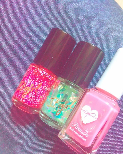 ITGグリッターネイル/DAISO/マニキュアを使ったクチコミ(1枚目)