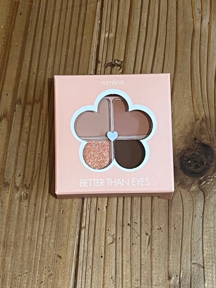 ベターザンアイズ/rom&nd/アイシャドウパレットを使ったクチコミ(1枚目)