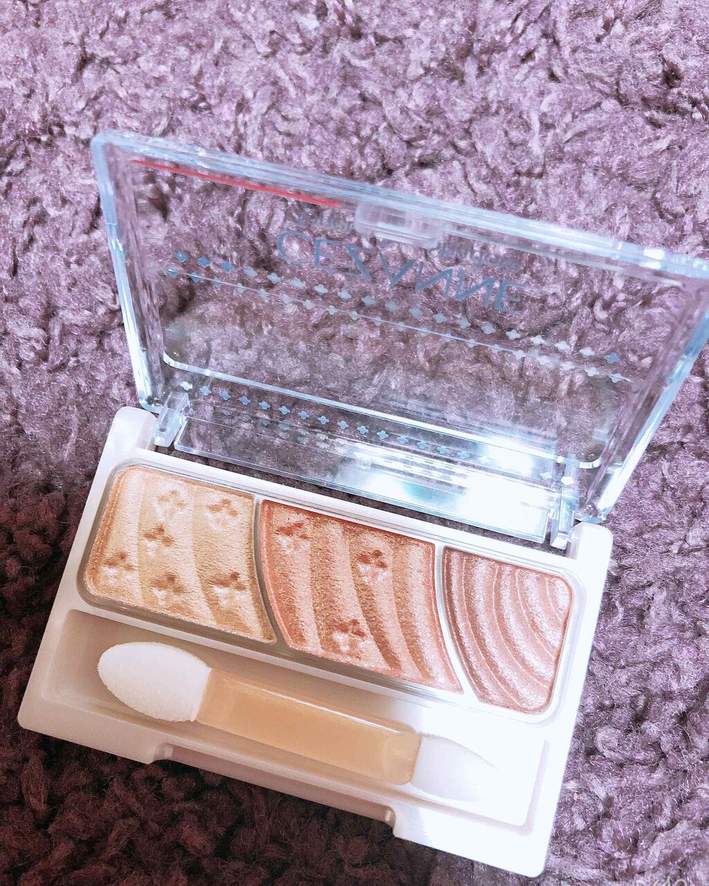 トーンアップアイシャドウ/CEZANNE/アイシャドウパレットを使ったクチコミ(2枚目)