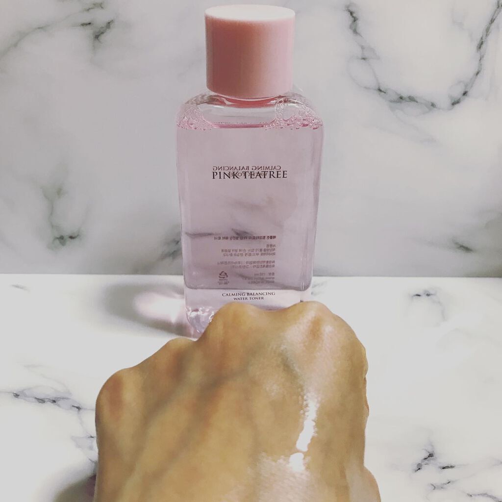 ピンクティーツリートナー/APLIN/化粧水を使ったクチコミ（3枚目）