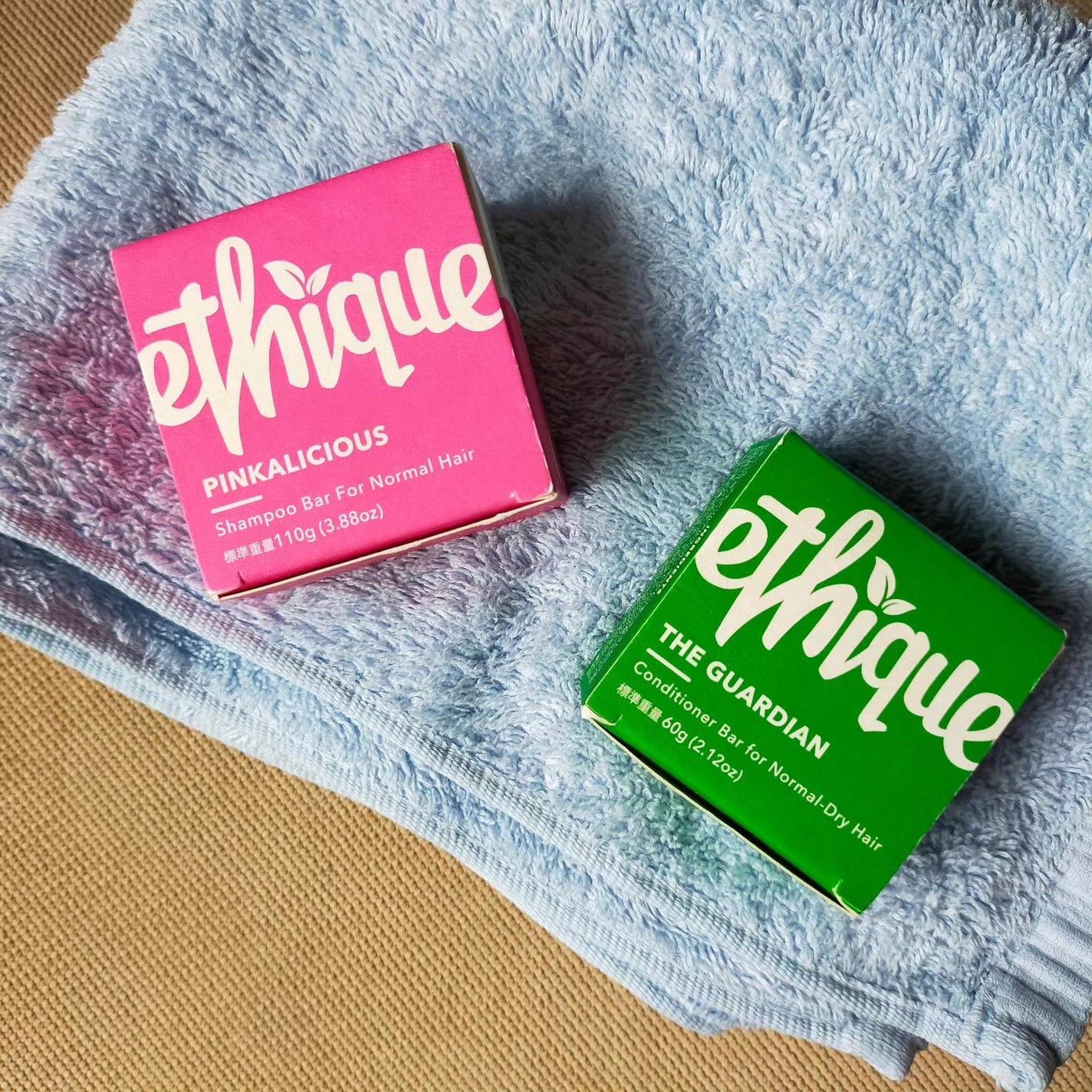 ヘアケアセット ピンカリシャス&ガーディアン/Ethique/市販シャンプーを使ったクチコミ(1枚目)