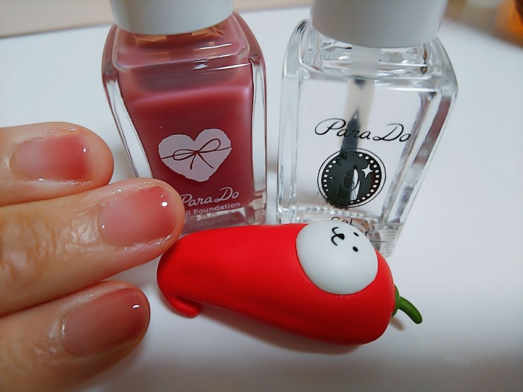 ネイルファンデーション/パラドゥ/マニキュアを使ったクチコミ（1枚目）