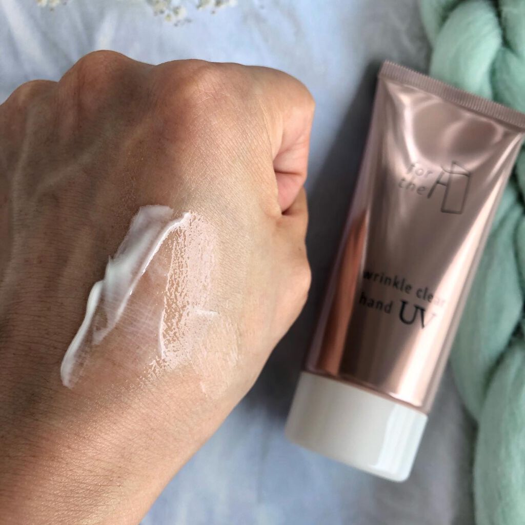 フォーザエフ 薬用 リンクルクリア ハンド UV /ナリスアップ/ハンドクリームを使ったクチコミ(4枚目)