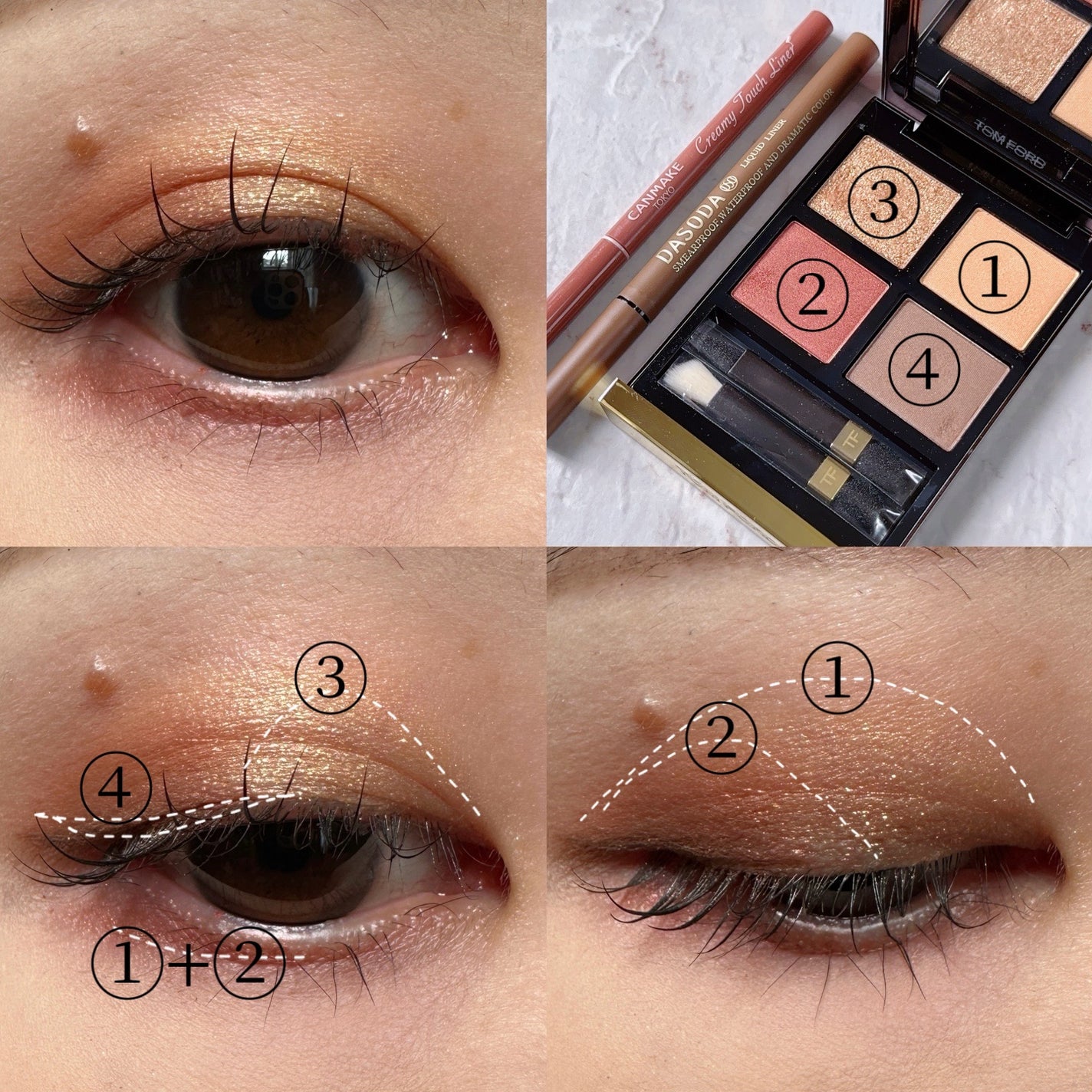 アイ カラー クォード/TOM FORD BEAUTY/アイシャドウパレットを使ったクチコミ(5枚目)