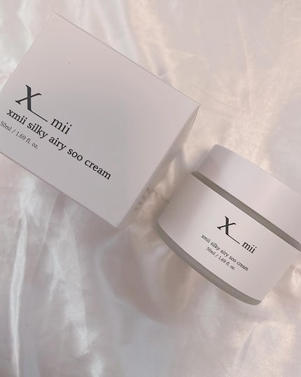 シルキーエアリーSooクリーム/xmii/フェイスクリームを使ったクチコミ(1枚目)