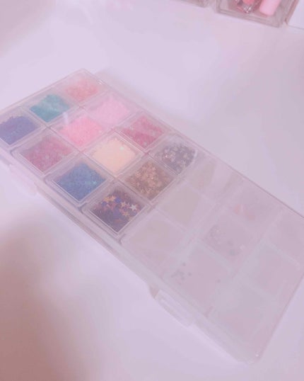 3段式クリアーケース/DAISO/その他化粧小物を使ったクチコミ(3枚目)