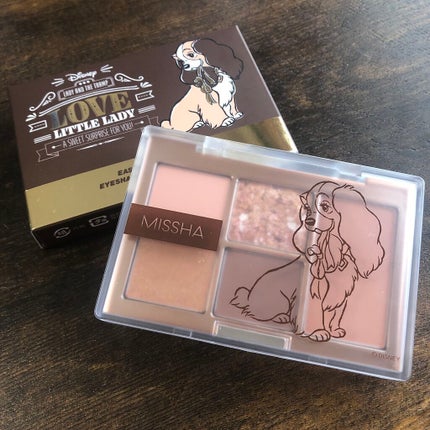 イージーフィルター シャドウパレット ディズニーシリーズ/MISSHA/アイシャドウパレットを使ったクチコミ(1枚目)