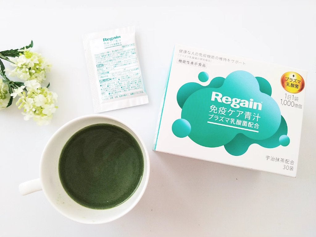 免疫ケア青汁/リゲイン/青汁を使ったクチコミ(1枚目)