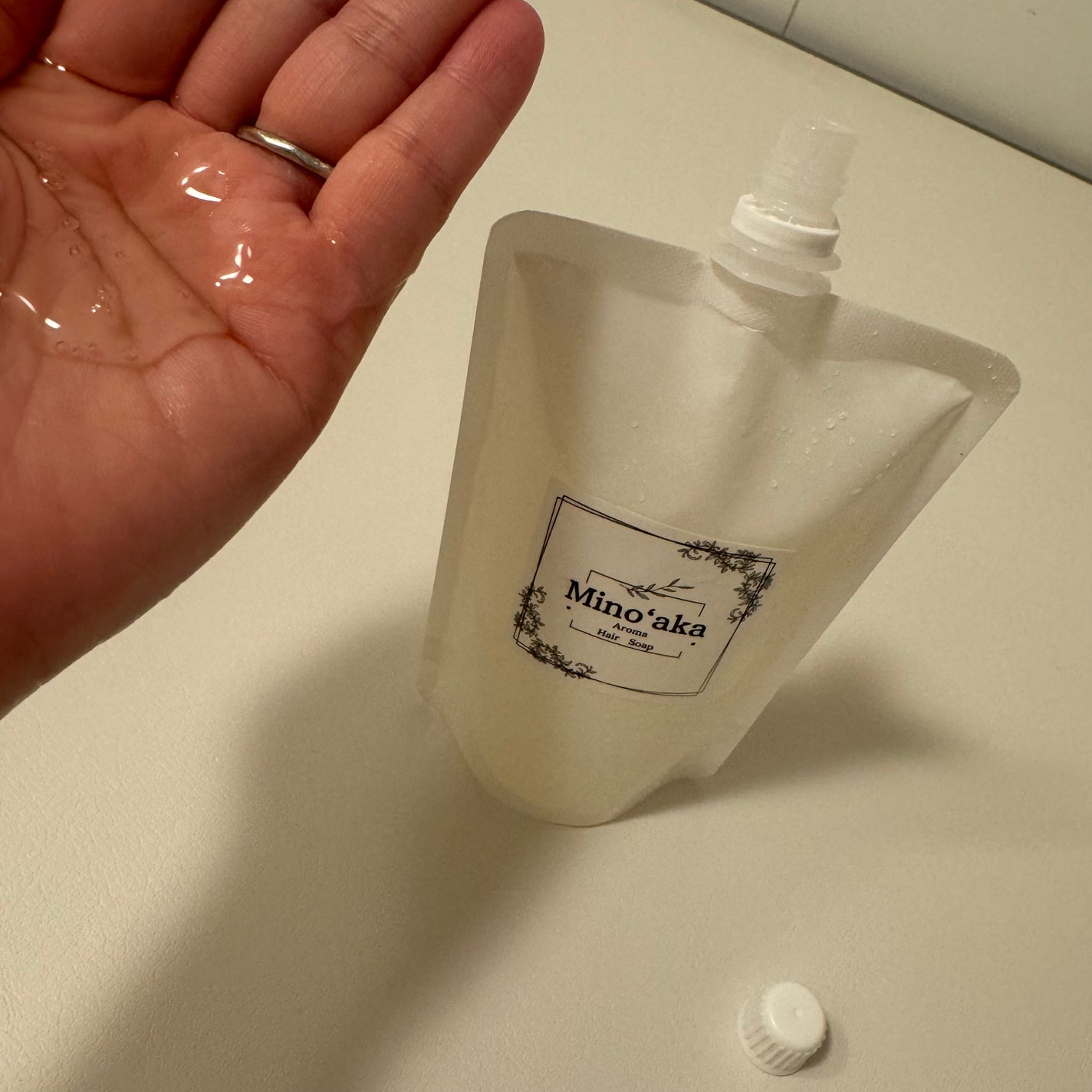 Minoʻakaアロマヘアソープ/ミノアカ/市販シャンプーを使ったクチコミ(3枚目)