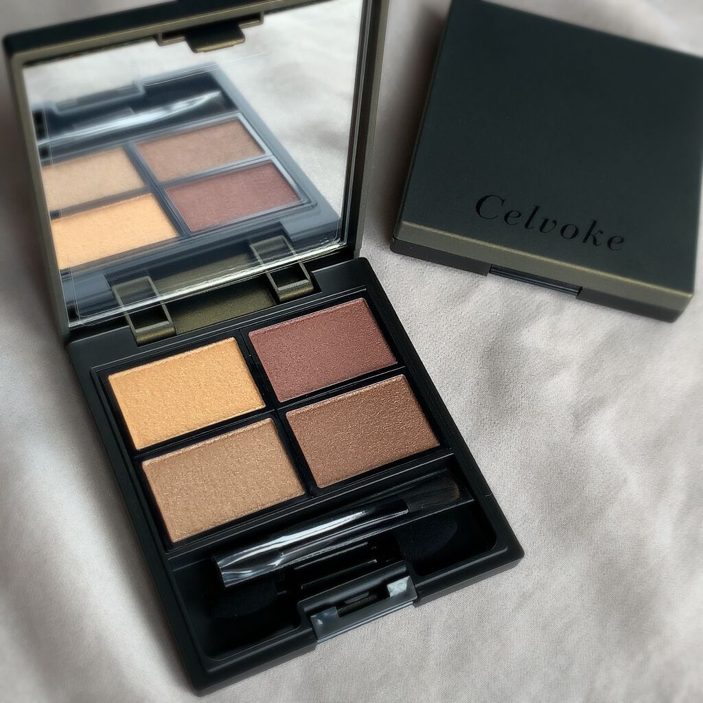 ヴォランタリーベイシス アイパレット/Celvoke/アイシャドウパレットを使ったクチコミ（1枚目）