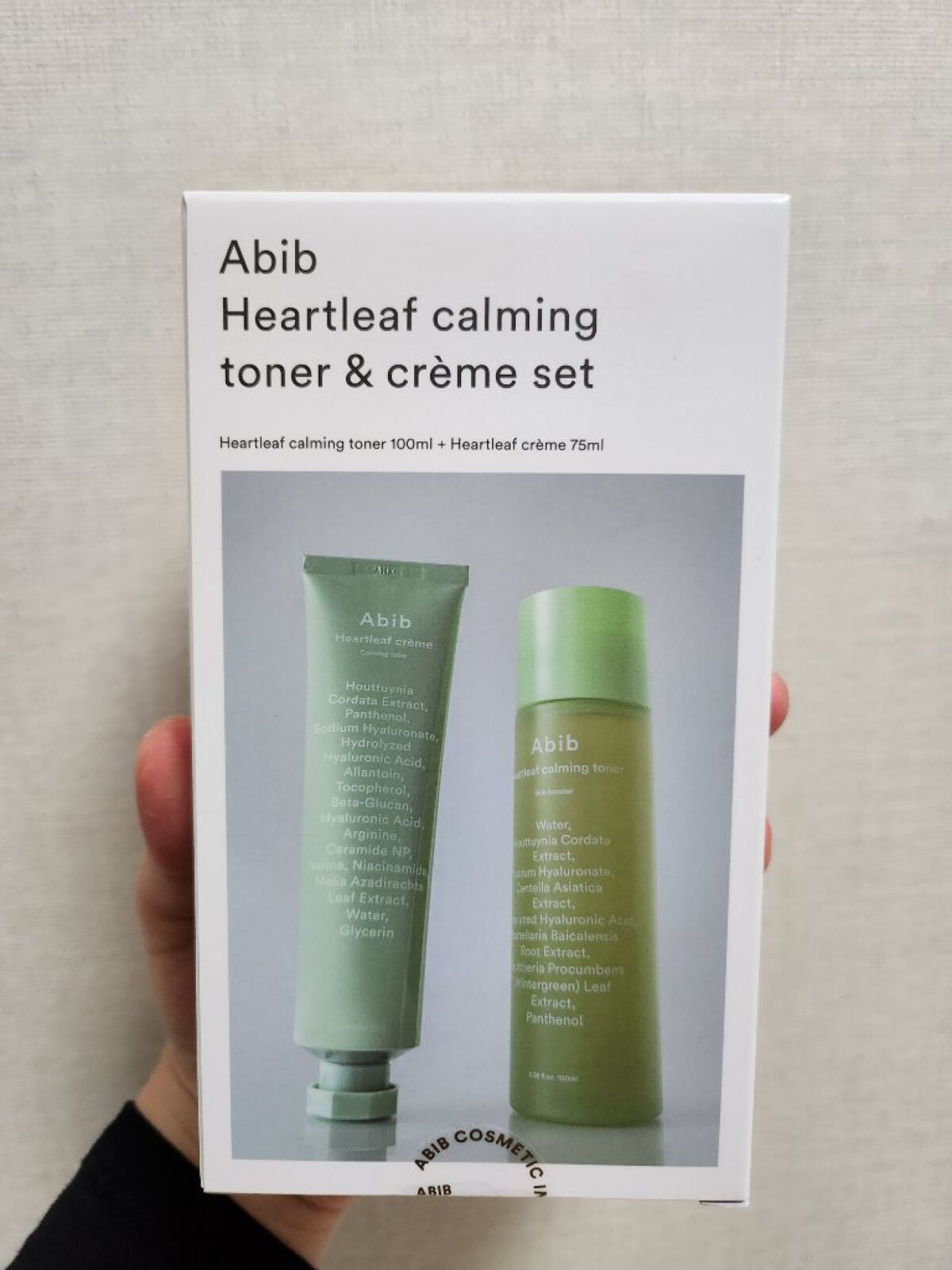 ドクダミトライアルキット/Abib /化粧水を使ったクチコミ（1枚目）