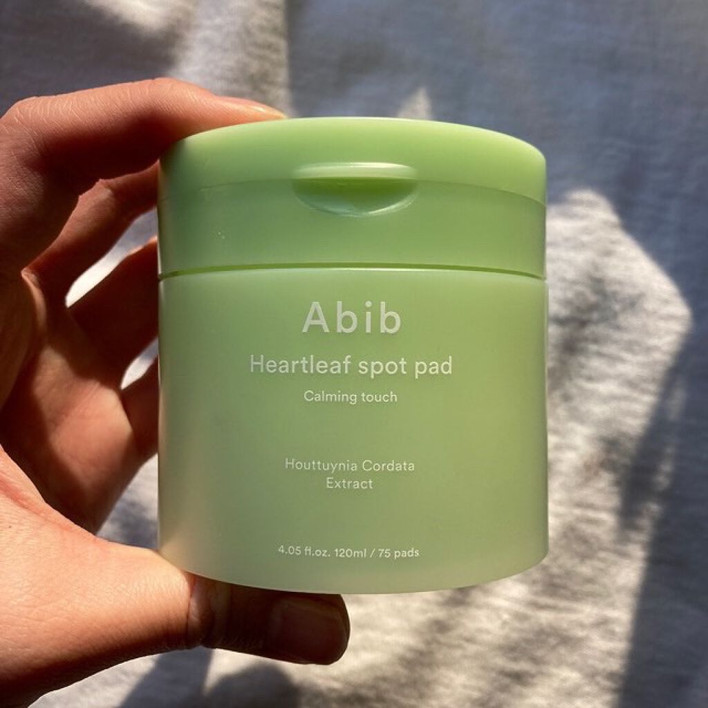 ドクダミカーミングタッチスポットパッド/Abib /トナーパッドを使ったクチコミ（1枚目）
