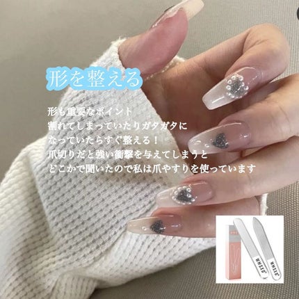 爪みがき/無印良品/ネイル用品を使ったクチコミ(5枚目)