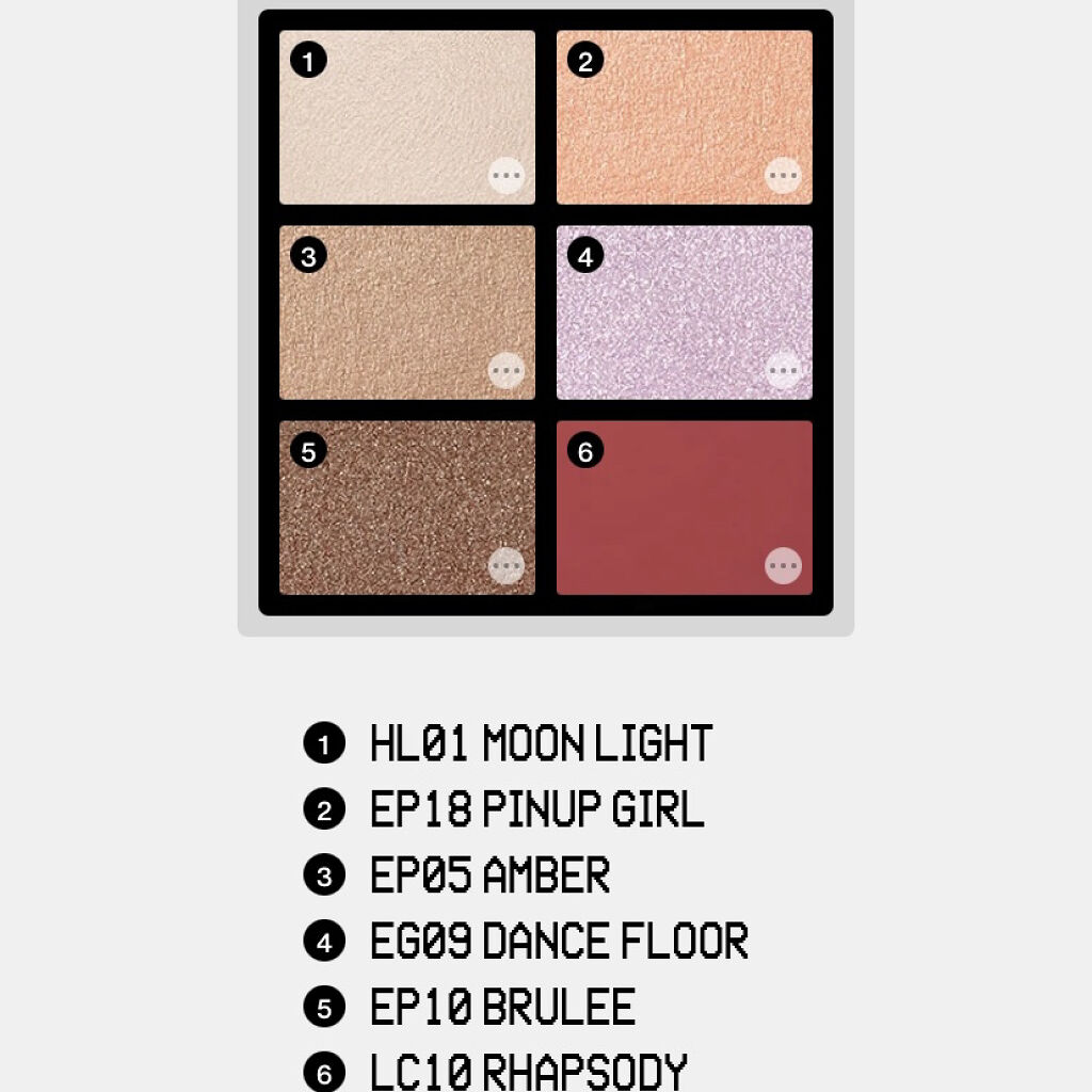 MY MIXED PALETTE 6色カスタムパレット/MN/マルチパレットを使ったクチコミ（2枚目）