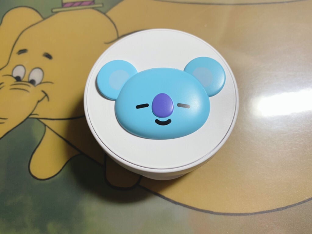 VT X BT21 チーククッション/VT/ジェル・クリームチークを使ったクチコミ(2枚目)