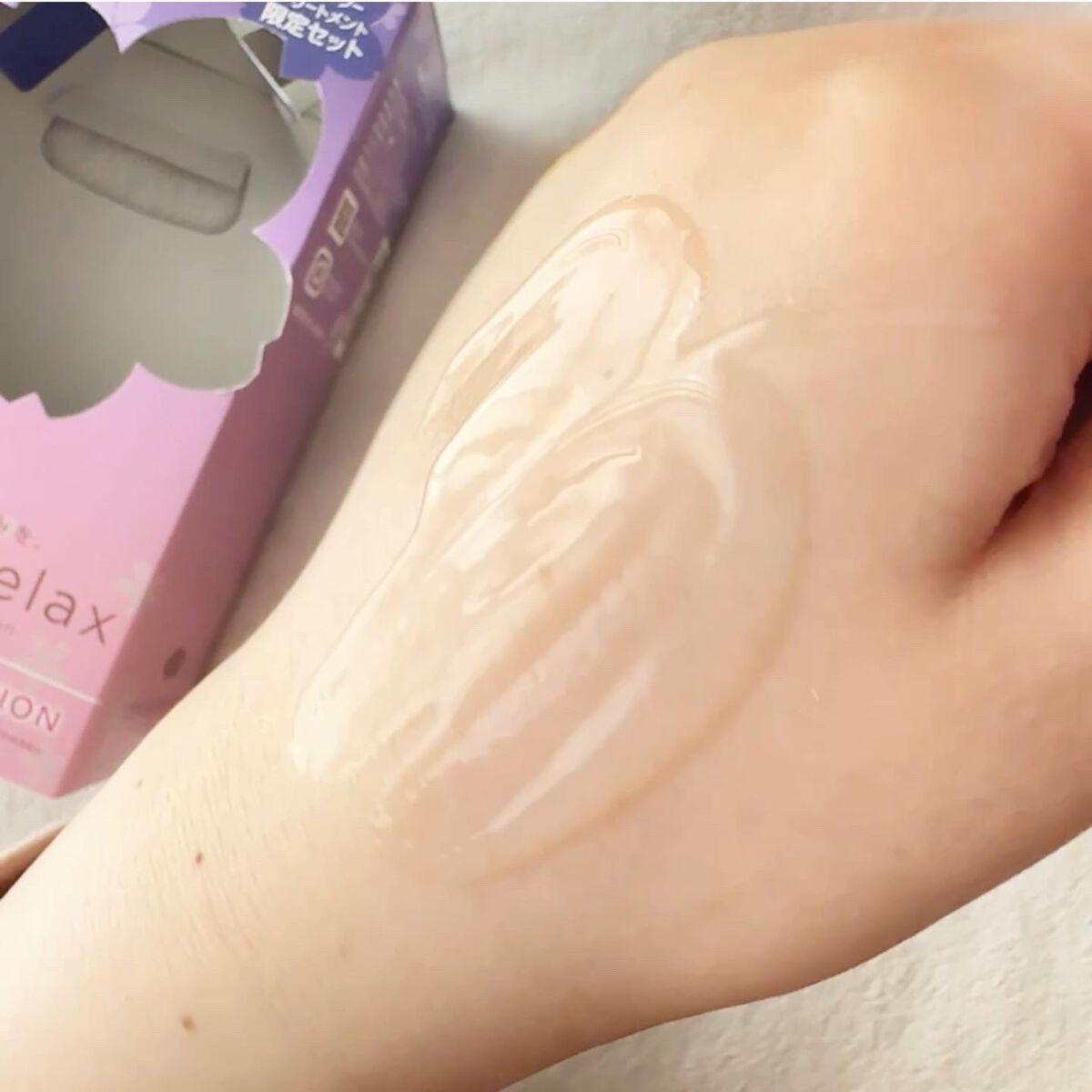 夜桜限定セット 甘く華やぐ夜桜の香り/Off&Relax/市販シャンプーを使ったクチコミ(5枚目)