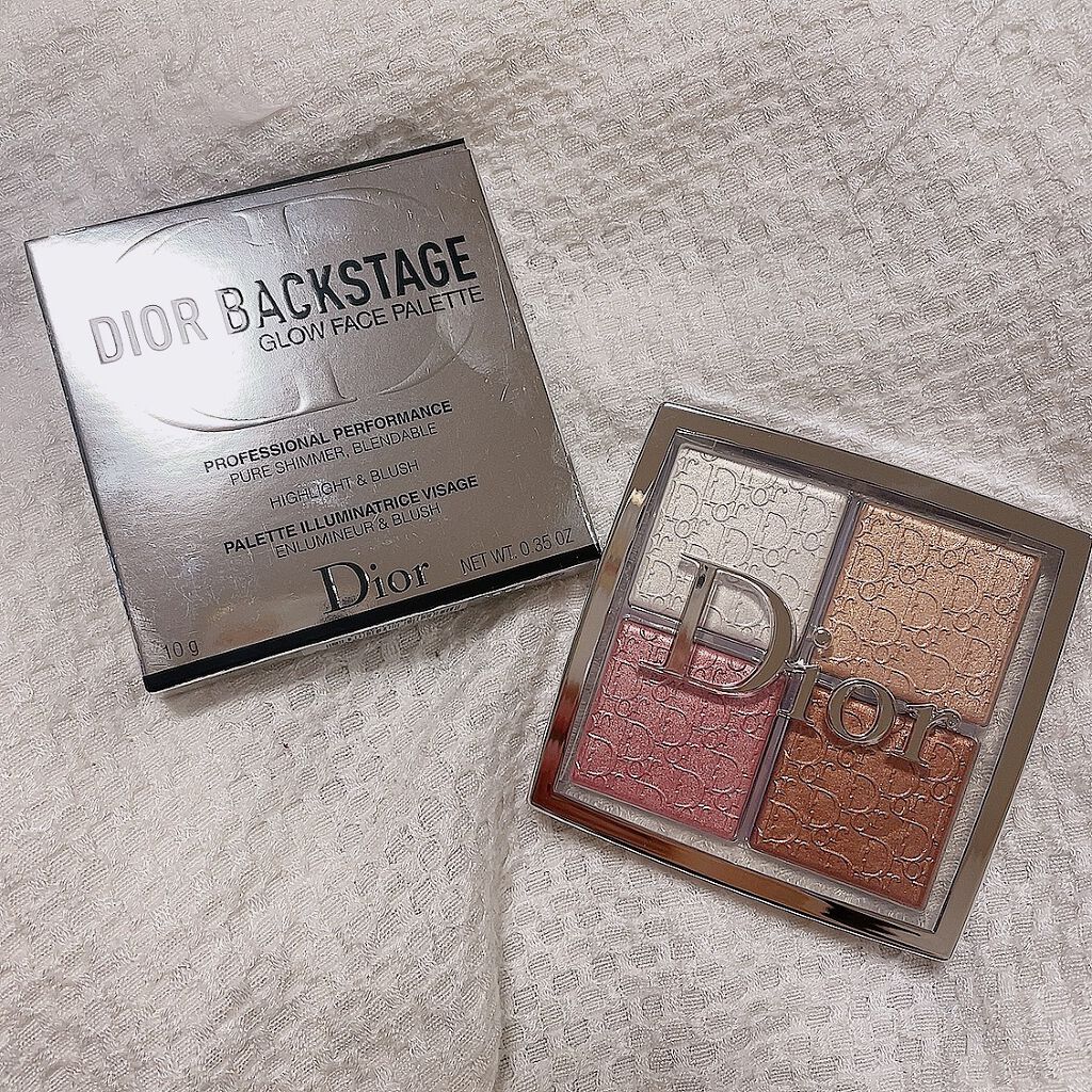 ディオール バックステージ フェイス グロウ パレット/Dior/ハイライトを使ったクチコミ(1枚目)