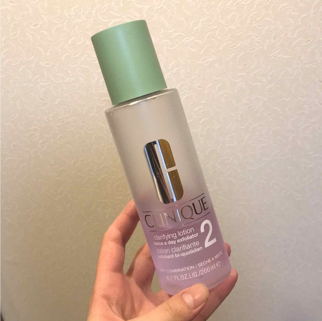 クラリファイング ローション 2/CLINIQUE/拭き取り化粧水を使ったクチコミ（1枚目）