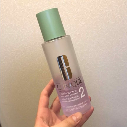 クラリファイング ローション 2/CLINIQUE/拭き取り化粧水を使ったクチコミ(1枚目)