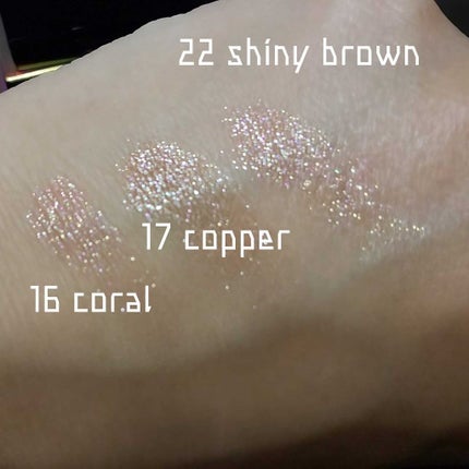 プリズム エアー シャドウ 17 COPPER/CLIO/単色アイシャドウを使ったクチコミ(3枚目)