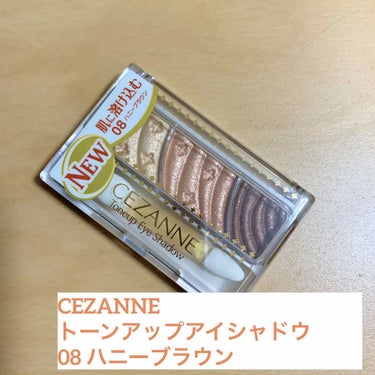 トーンアップアイシャドウ/CEZANNE/アイシャドウパレットを使ったクチコミ（1枚目）