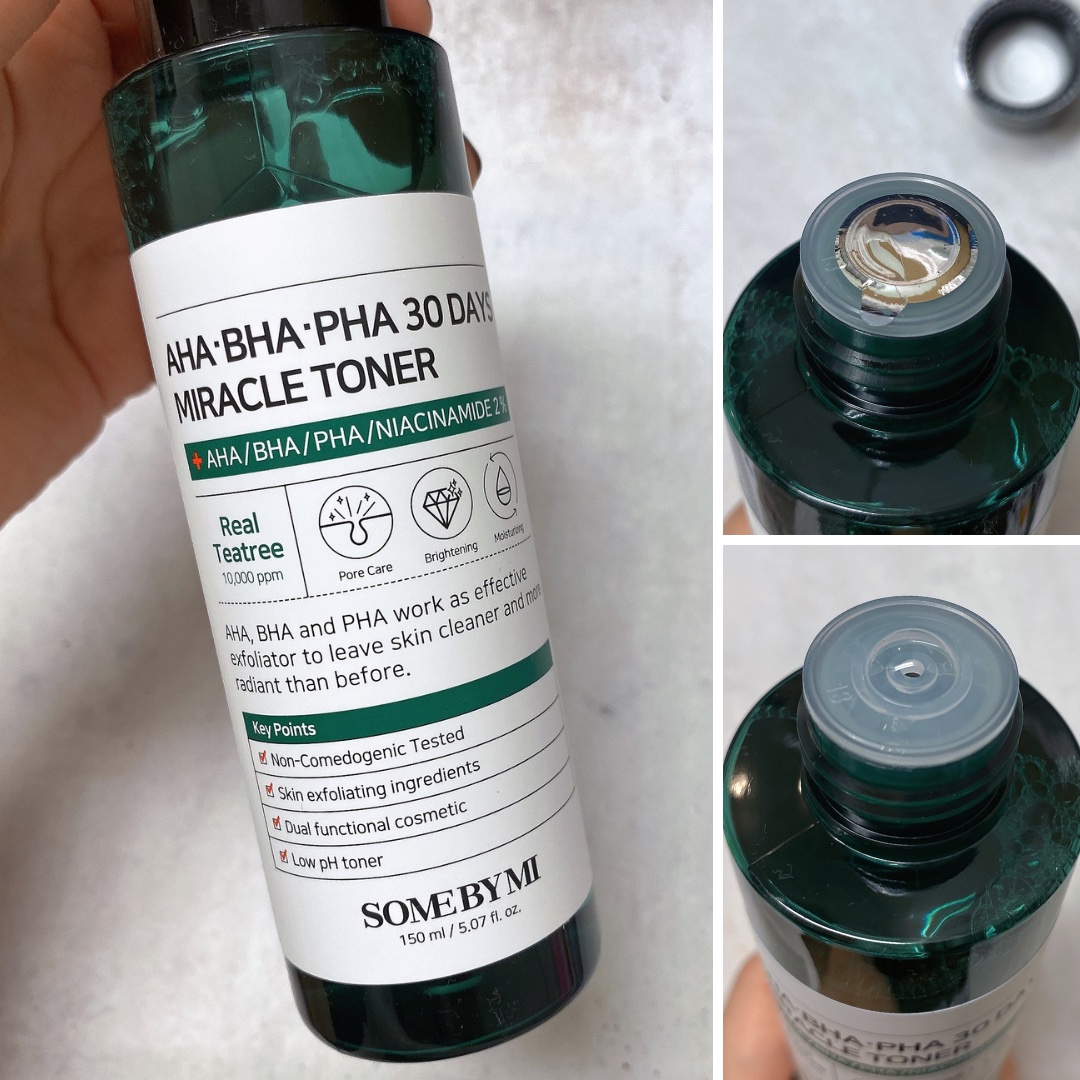 AHA·BHA·PHA 30デイズミラクルトナー/SOME BY MI/化粧水を使ったクチコミ（3枚目）