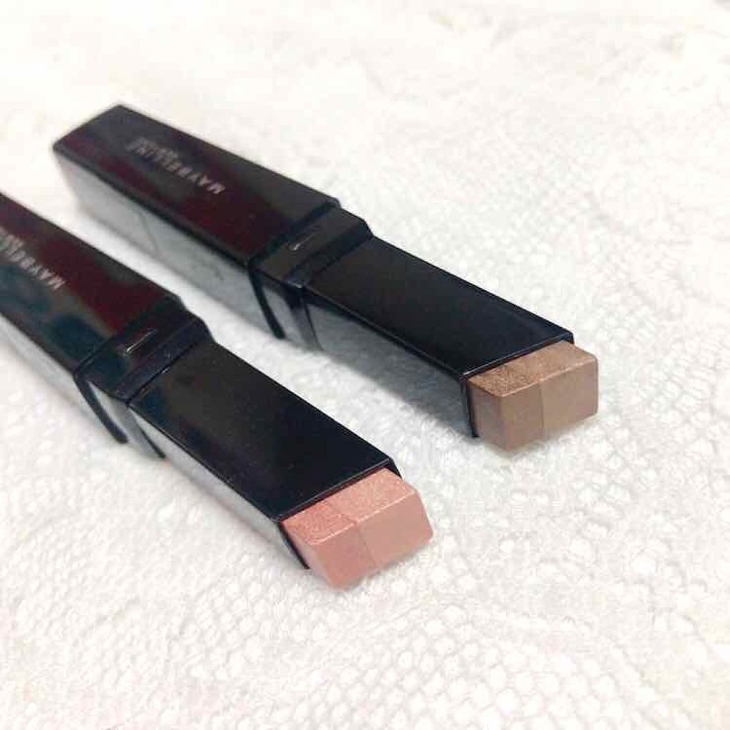 トーンオントーンアイシャドウ PK-1 ロゼ シャンパン/MAYBELLINE NEW YORK/スティックアイシャドウを使ったクチコミ（1枚目）