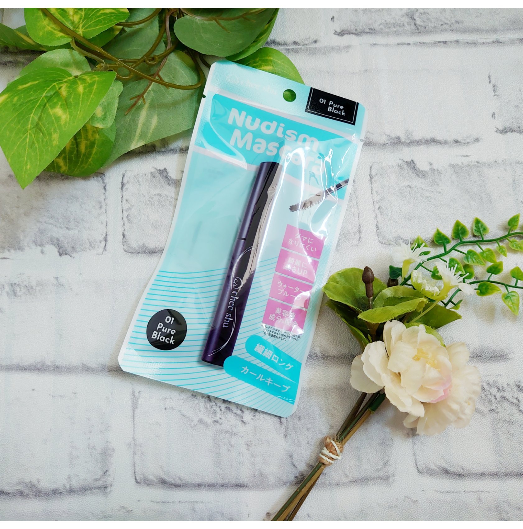 ヌーディズムマスカラ/chee shu/マスカラを使ったクチコミ（1枚目）