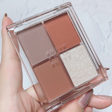 4色アイシャドウパレット/aZTK/アイシャドウパレットを使ったクチコミ(6枚目)