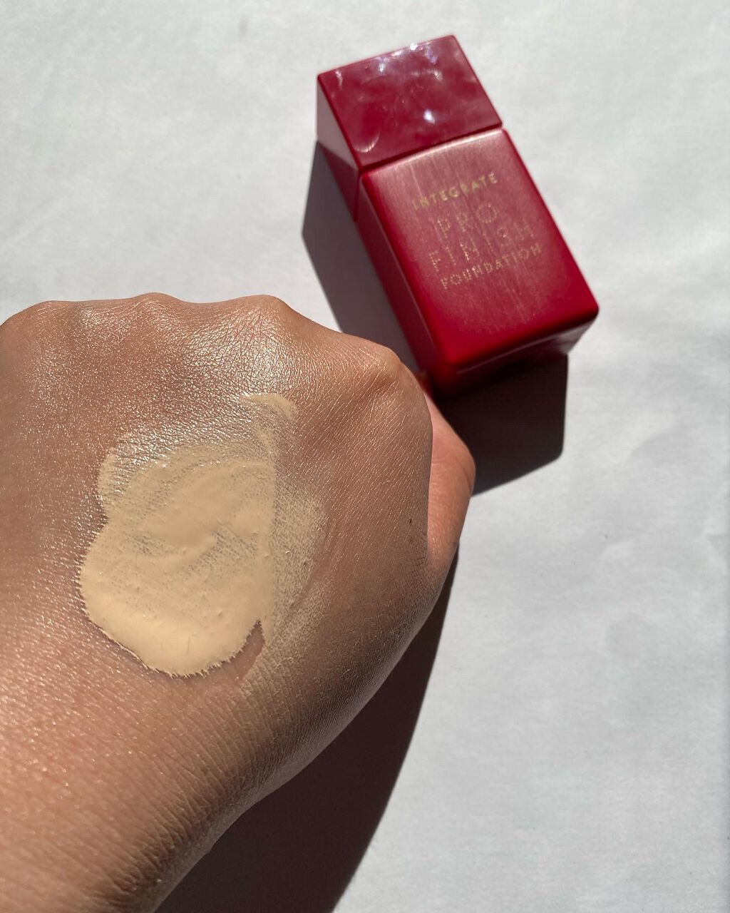 プロフィニッシュリキッド/インテグレート/リキッドファンデーションを使ったクチコミ（3枚目）