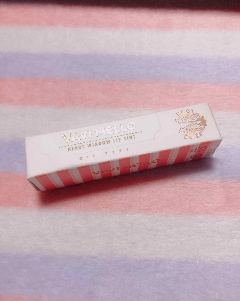 ハートウィンドウリップティントオイルタイプ 03 ブロッサムオイル/VAVI MELLO/リップグロスを使ったクチコミ（2枚目）