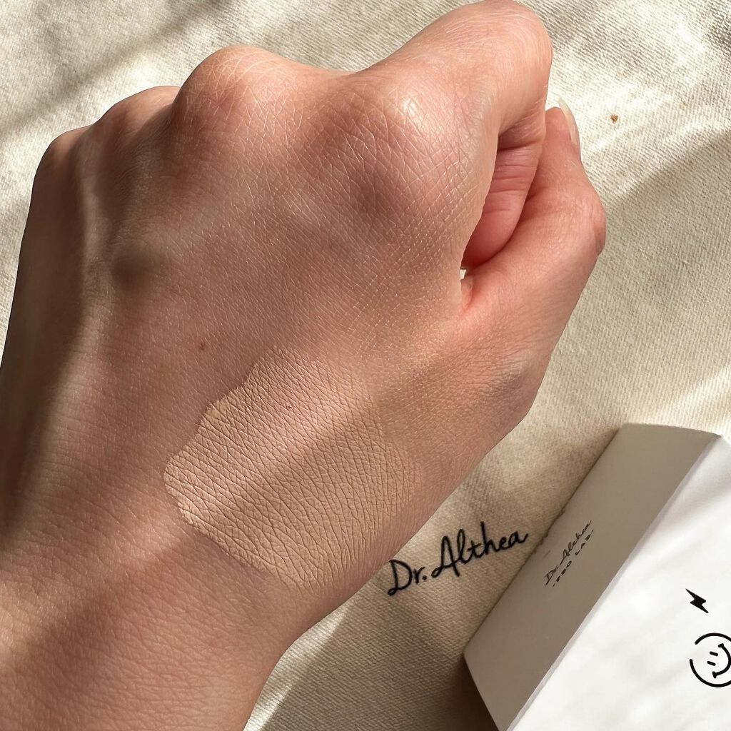 スウィング ミラー クッション/Dr.Althea/クッションファンデーションを使ったクチコミ(3枚目)