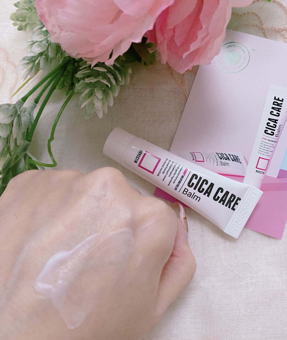 CICAケアバーム/ロベクチン/フェイスクリームを使ったクチコミ（3枚目）