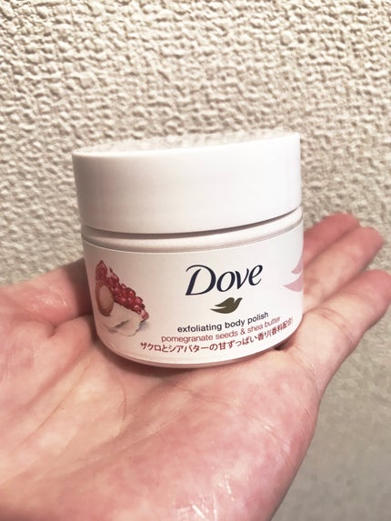 ダヴ ふわとろクリーミースクラブ ザクロ&シアバター/ダヴ/ボディスクラブを使ったクチコミ(1枚目)