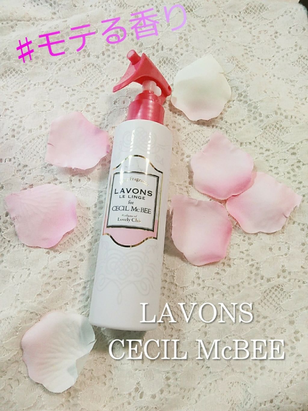 ラボン for CECIL MACBEE セシルマクビー ヘアフレグランスミスト ラブリーシック/ラボン/ヘアミストを使ったクチコミ（1枚目）