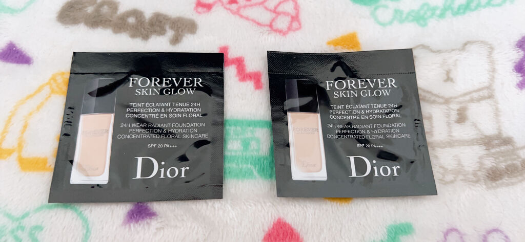 ディオールスキン フォーエヴァー フルイド グロウ/Dior/リキッドファンデーションを使ったクチコミ（1枚目）