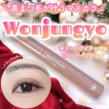 ウォンジョンヨ ヌードアイラッシュ/Wonjungyo/マスカラを使ったクチコミ(1枚目)