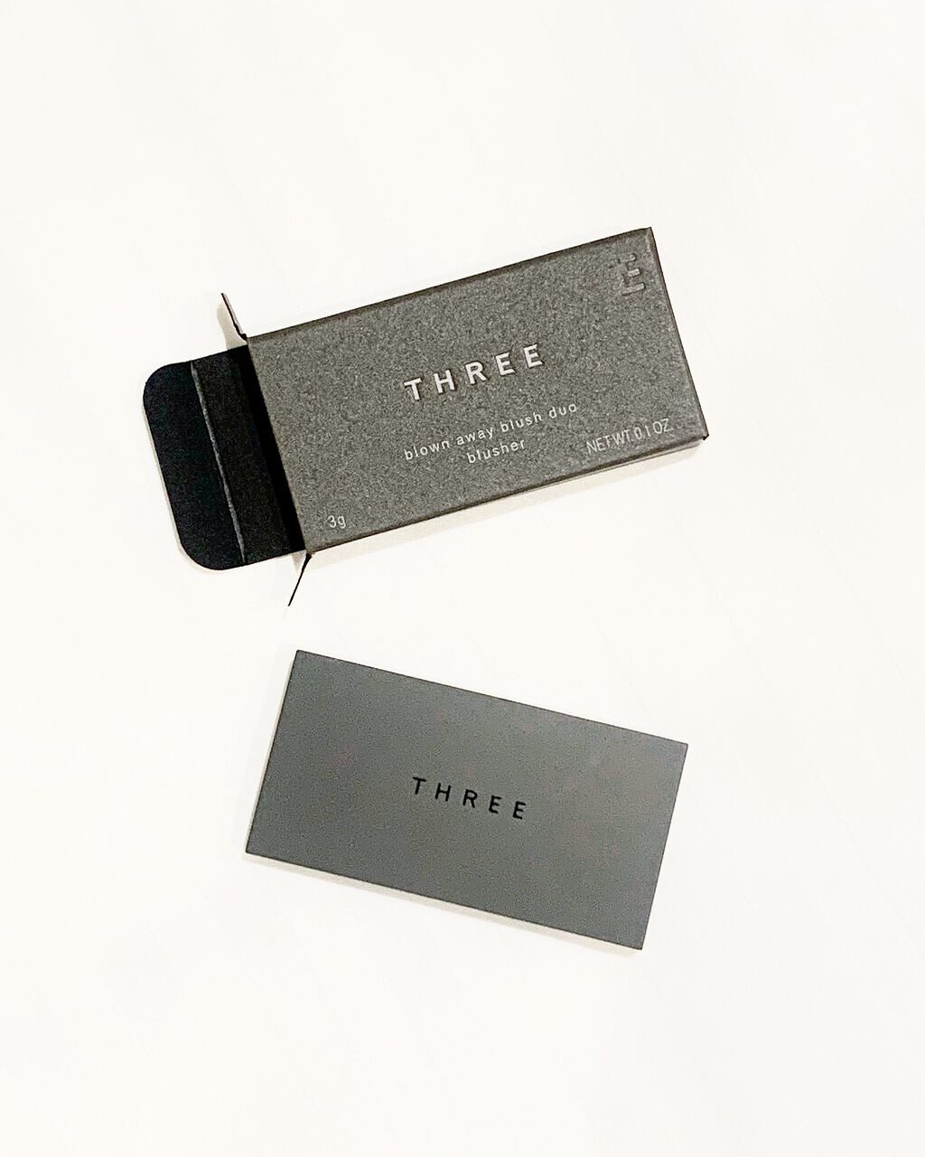 ブロウンアウェイ ブラッシュデュオ 04 BREEZE WALKER/THREE/ジェル・クリームチークを使ったクチコミ（2枚目）