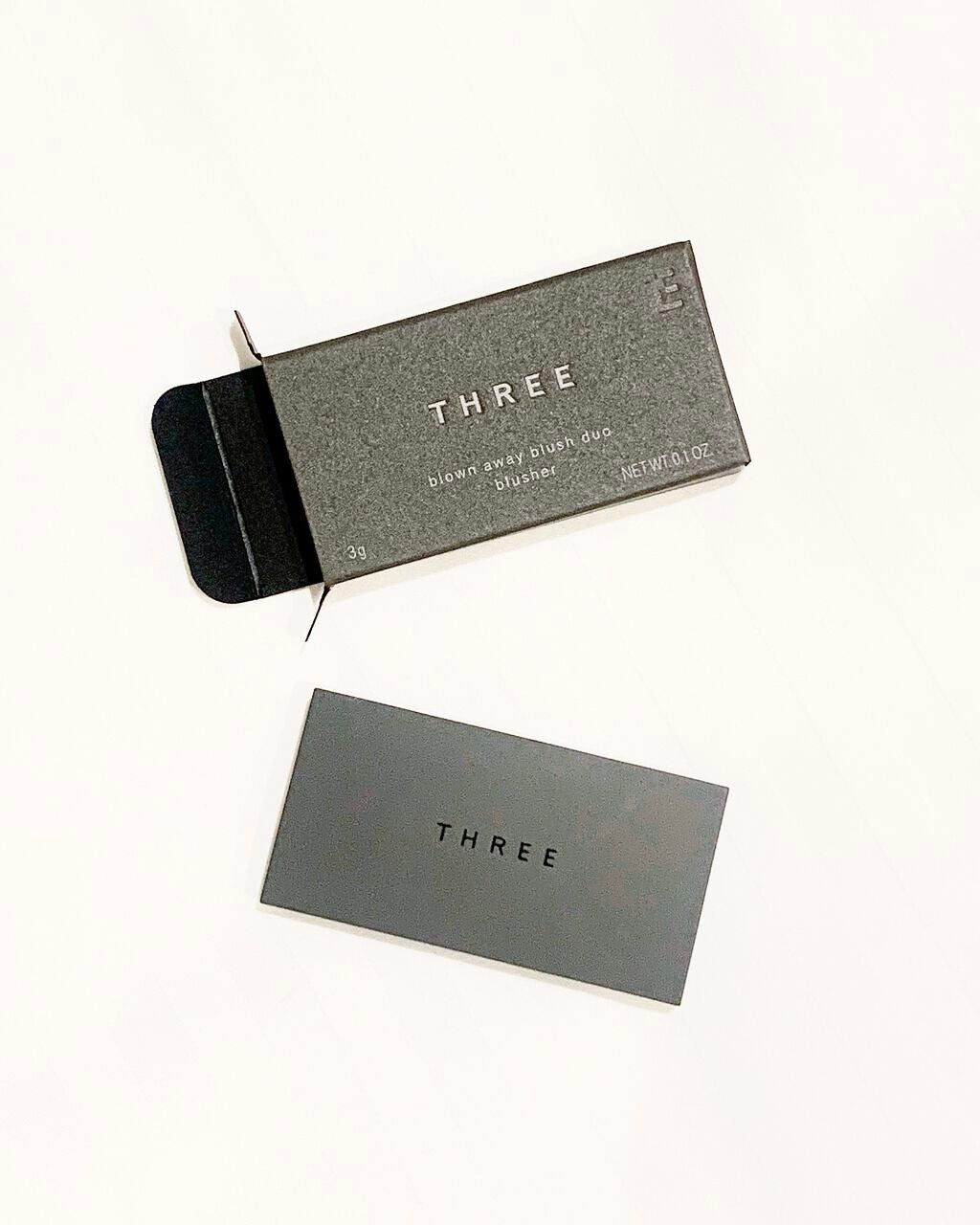 ブロウンアウェイ ブラッシュデュオ/THREE/ジェル・クリームチークを使ったクチコミ(2枚目)