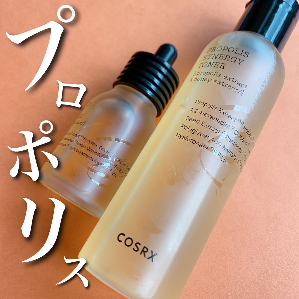フルフィットプロポリスシナジートナー/COSRX/化粧水を使ったクチコミ（1枚目）