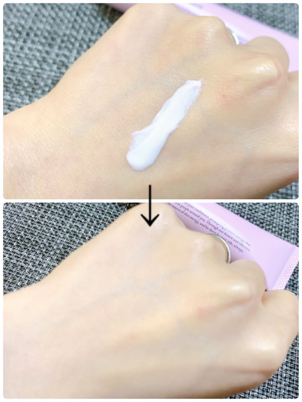 ninal UVコントロールカラーベース/ninal/化粧下地を使ったクチコミ（3枚目）