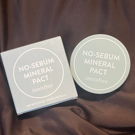 ノーセバム ミネラルパクト S/innisfree/プレストパウダーを使ったクチコミ(7枚目)