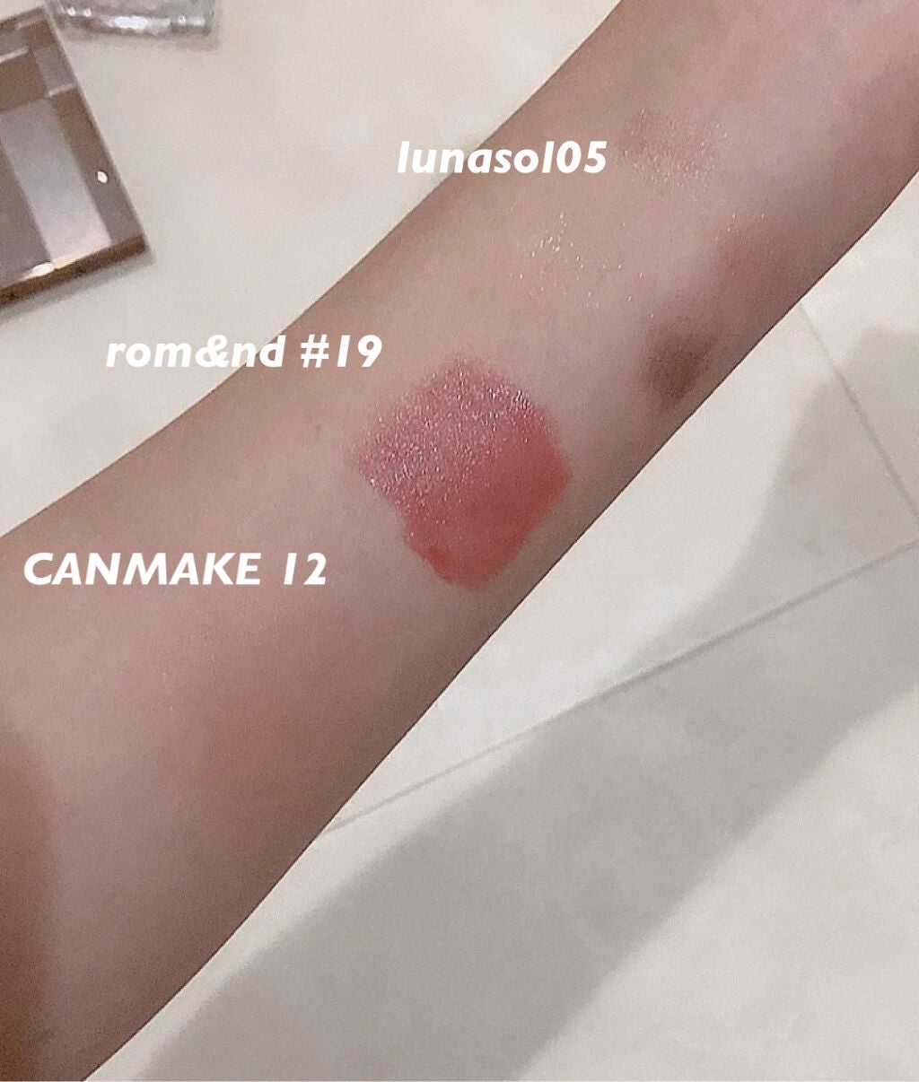 グロウフルールチークス/キャンメイク/パウダーチークを使ったクチコミ(2枚目)